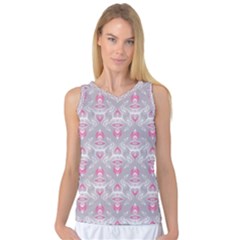 Seamless Pattern Background Women s Basketball Tank Top