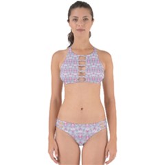 Seamless Pattern Background Perfectly Cut Out Bikini Set