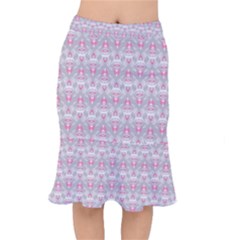 Seamless Pattern Background Mermaid Skirt