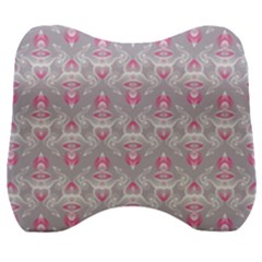 Seamless Pattern Background Velour Head Support Cushion