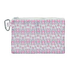 Seamless Pattern Background Canvas Cosmetic Bag (large) by HermanTelo