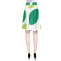 Leaves Green Modern Pattern Naive retro leaf organic A-Line Skirt View2