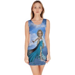 Cute Fairy In The Sky Bodycon Dress by FantasyWorld7