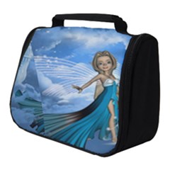 Cute Fairy In The Sky Full Print Travel Pouch (small) by FantasyWorld7