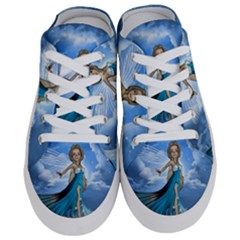 Cute Fairy In The Sky Half Slippers by FantasyWorld7