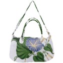 Blue Morning Glory -Vintage Removal Strap Handbag View1