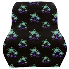 Dark Floral Drawing Print Pattern Car Seat Back Cushion  by dflcprintsclothing