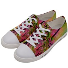 The Blossom Tree  Women s Low Top Canvas Sneakers by MMAatCowCow