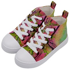 The Blossom Tree  Kids  Mid-top Canvas Sneakers by MMAatCowCow