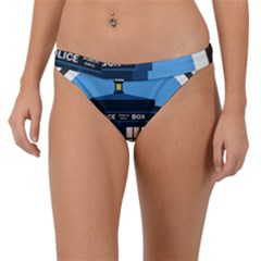 Doctor Who Tardis Band Bikini Bottom by Sudhe