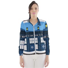 Doctor Who Tardis Women s Windbreaker by Sudhe