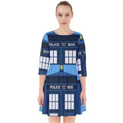 Doctor Who Tardis Smock Dress by Sudhe