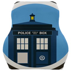 Doctor Who Tardis Car Seat Velour Cushion  by Sudhe