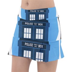 Doctor Who Tardis Tennis Skirt by Sudhe