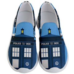 Doctor Who Tardis Men s Lightweight Slip Ons by Sudhe