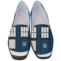 Doctor Who Tardis Women s Classic Loafer Heels by Sudhe