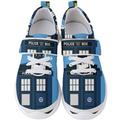 Doctor Who Tardis Men s Velcro Strap Shoes by Sudhe