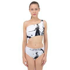 Japan Samurai Drawing   Warrior Spliced Up Two Piece Swimsuit by Sudhe