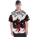 Yin And Yang Chinese Dragon Men s Short Sleeve Shirt View1