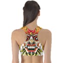 Bali Barong Mask Euclidean Vector Chiefs Face Sports Bra View2