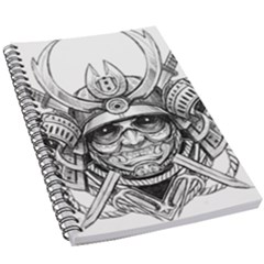 Drawing Samurai Tattoo Sketch Japanese Samurai 5 5  X 8 5  Notebook by Sudhe