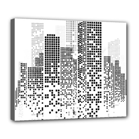 Division A Collection Of Science Fiction Fairytale Deluxe Canvas 24  X 20  (stretched) by Sudhe