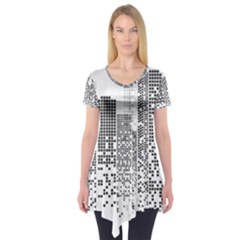 Division A Collection Of Science Fiction Fairytale Short Sleeve Tunic  by Sudhe