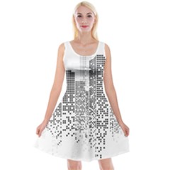 Division A Collection Of Science Fiction Fairytale Reversible Velvet Sleeveless Dress by Sudhe