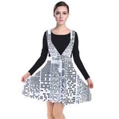 Division A Collection Of Science Fiction Fairytale Plunge Pinafore Dress