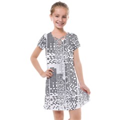 Division A Collection Of Science Fiction Fairytale Kids  Cross Web Dress by Sudhe