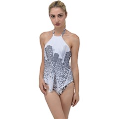 Division A Collection Of Science Fiction Fairytale Go With The Flow One Piece Swimsuit by Sudhe