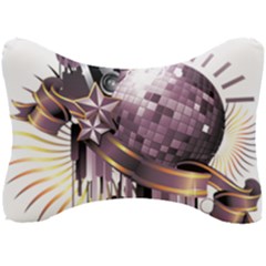 Nightclub Disco Ball Dj Dance Speaker Seat Head Rest Cushion by Sudhe