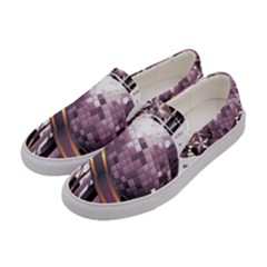 Nightclub Disco Ball Dj Dance Speaker Women s Canvas Slip Ons by Sudhe