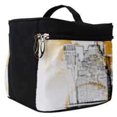 New York City Skyline Vector Illustration Make Up Travel Bag (small)