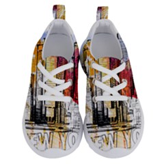 New York City Skyline Vector Illustration Running Shoes by Sudhe