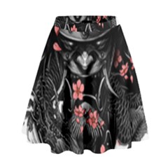 Sleeve Tattoo  Samurai High Waist Skirt by Sudhe