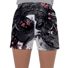 Sleeve Tattoo  Samurai Sleepwear Shorts by Sudhe