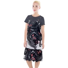 Sleeve Tattoo  Samurai Camis Fishtail Dress