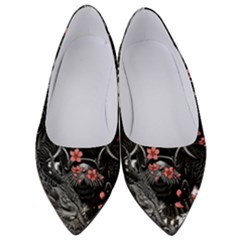 Sleeve Tattoo  Samurai Women s Low Heels