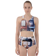 Tardis Doctor Who Transparent Racer Back Bikini Set by Sudhe