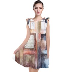 Tardis Doctor Who Transparent Tie Up Tunic Dress by Sudhe