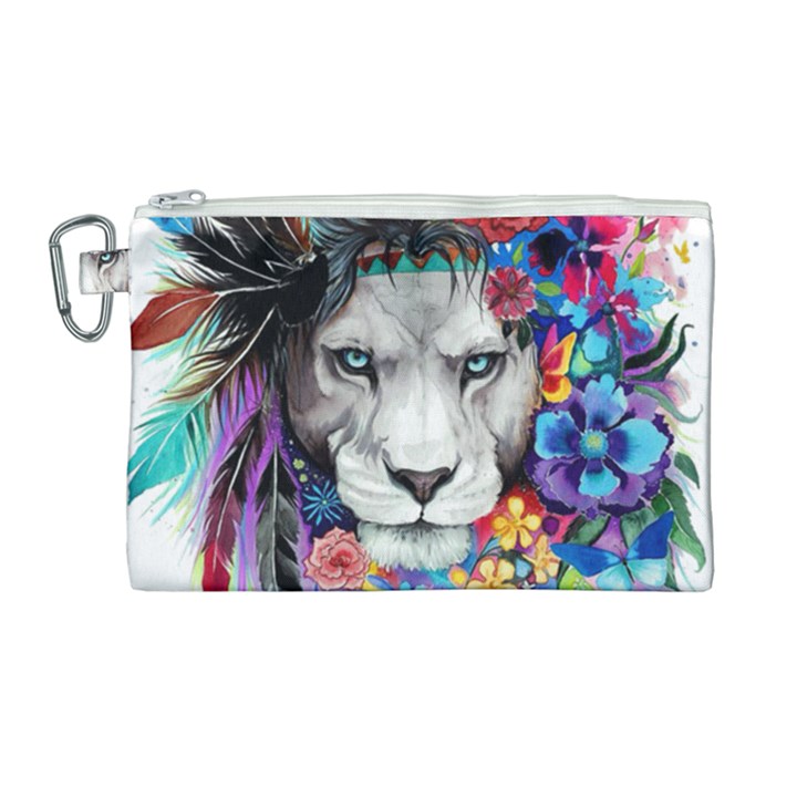 Art Drawing Poster Painting The Lion King Canvas Cosmetic Bag (Large)