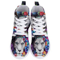 Art Drawing Poster Painting The Lion King Women s Lightweight High Top Sneakers