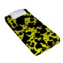 Black and Yellow Leopard Style Paint Splash Funny Pattern  Fitted Sheet (Single Size) View2