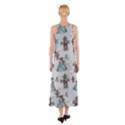 Funny Elephant, Pattern Design Sleeveless Maxi Dress View2