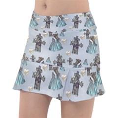 Funny Elephant, Pattern Design Tennis Skirt