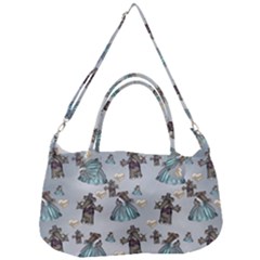 Funny Elephant, Pattern Design Removal Strap Handbag