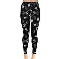 Weed Pattern Inside Out Leggings