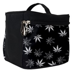 Weed Pattern Make Up Travel Bag (small)