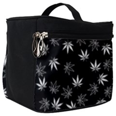 Weed Pattern Make Up Travel Bag (big)